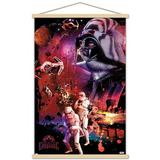 Star Wars: Empire Strikes Back - Empire Wall Poster with Wooden Magnetic Frame 22.375 x 34