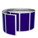 Royal Green Stickers Roll to Write On Label for Office Supplies 1.57 x 0.75 in Royal Blue 500 Pack