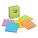 Post-it Original Pads in Floral Fantasy Collection Colors 3 x 3 100 Sheets/Pad 5 Pads/Pack (6545UC)