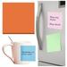 3*3 feet tearable and super sticky notes assorted bright colors 100 sheets office supplies desk decor organization art stationery box bag craft organizers storage