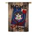 Ornament Collection - State Utah Home Sweet Home Americana - Everyday States Impressions Decorative Vertical House Flag 28 x 40 Printed In USA