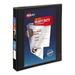 Heavy-Duty Non Stick View Binder With Durahinge And Slant Rings 3 Rings 1 Capacity 11 X 8.5 Black (5300) | Bundle of 2 Each