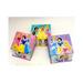 2pk Cinderella Snow White and Aurora Hard Cover Notepad