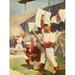Scribner s Magazine 57 1915 Warming up for Baseball Poster Print by H. Howland (24 x 36)