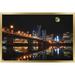 Cityscapes - Portland Oregon Wall Poster 22.375 x 34 Framed