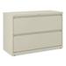 Alera Lateral File 2 Legal/Letter-Size File Drawers Putty 42 x 18.63 x 28