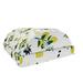 Lemons Foot Rest Summer Style Fresh Citrus Olives Leaves and Lemon Blossoms Arrangement Non-Slip Backing Ergonomic Memory Foam Leg Support for Office Green Mustard and Khaki by Ambesonne