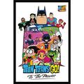 DC Comics Movie - Teen Titans Go! To The Movies - Collage Wall Poster 22.375 x 34 Framed