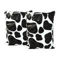 Giraffe & Cow Combo! 10x13 inch Designer Spotted Print Design Poly Mailers Self Seal Shipping Mailing Bags