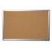 AbilityOne 7195014840005 SKILCRAFT Quartet Cork Board 24 x 36 Anodized Aluminum Frame