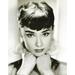 Audrey Hepburn - Lips Sepia Laminated Poster (16 x 20)