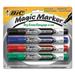 2PK Magic Marker Dry Erase Markers Assorted 4 Markers