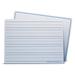 Flipside Products Dry Erase Learning Mat Two-Sided Red & Blue Ruled/Plain 9 x 12 Pack of 12