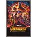 Marvel Cinematic Universe - Avengers - Infinity War - One Sheet Wall Poster 14.725 x 22.375 Framed