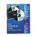 Avery Laser CD Labels Matte White 250/Pack (5697)