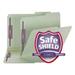 Smead Two Inch Expansion Folder 2/5 Tab Letter Gray 25 per Box