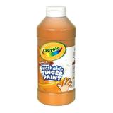 Crayola Washable Finger Paint Orange 16 Oz Set Of 3 Bottles
