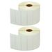 GREENCYCLE 2 Roll (2000 Labels/Roll) Compatible Direct Thermal Paper Label 3x1 inch 1 Core Blank Shipping Address Barcode Multi-function Labels For Zebra LP-2742 LP-2844 LP-3742 Label Printer