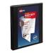 Heavy-Duty Non Stick View Binder With Durahinge And Slant Rings 3 Rings 0.5 Capacity 11 X 8.5 Black (5233) | Bundle of 2 Each