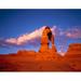 USA Utah Arches National Park Low angle view of the natural arch Poster Print (9 x 27)