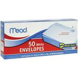 Mead #10 Envelopes Press-It Seal-It White 50/Box (75024)