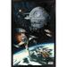 Star Wars: Return of the Jedi - Space Battle Wall Poster 22.375 x 34 Framed