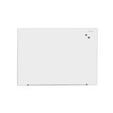 Universal UNV43203 Frameless 48 in. x 36 in. Magnetic Glass Marker Board - White