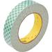 Scotch Double-Coated Paper Tape - 36 yd Length x 1 Width - 6 mil Thickness - 3 Core - 5 mil - Rubber Backing - 1 / Roll - White | Bundle of 5