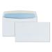 Security Tint Business Envelope #6 3/4 Commercial Flap Gummed Closure 3.63 x 6.5 White 500/Box | Bundle of 10 Boxes