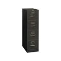 310 Series Four-Drawer Full-Suspension File Cabinet can Accomodate Letter 15w x 26.5d x 52h Charcoal