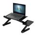 UBesGoo Adjustable Folding Laptop Notebook PC Desk Sofa Table Stand Bed Tray+Cooling Fan