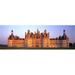 Chateau de Chambord - Chambord Chateau Loir-et-Cher Loire Valley France Poster Print by - 36 x 12