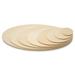 Wooden Oval Cutouts 18-inch x 12-3/4-inch 1/4 Inch Thick Pack of 3 Unfinished Wood Cutouts for Crafts by Woodpeckers