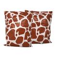 Giraffe & Cow Combo! 10x13 inch Designer Spotted Print Design Poly Mailers Self Seal Shipping Mailing Bags