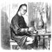 China: Opium 1859. /Na Chinese Man Preparing His Opium Pipe. Wood Engraving English 1859. Poster Print by (24 x 36)