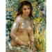 Renoir: Torso C1876. /Npierre Auguste Renoir: Torse De Femme Au Soleil. Canvas C1876. Poster Print by (18 x 24)