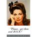 Vintage World War II poster features a war wife looking sad. It reads Please... Get There And Back! Be Careful What You Say Or Write. Poster Print (22 x 35)