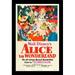 ALICE IN WONDERLAND - 11x17 Framed Movie Poster