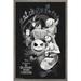 Disney Tim Burton s The Nightmare Before Christmas - Rip Wall Poster 14.725 x 22.375 Framed