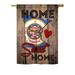 Ornament Collection - State Minnesota Home Sweet Home Americana - Everyday States Impressions Decorative Vertical House Flag 28 x 40 Printed In USA
