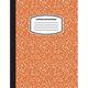 Classic Composition Notebook: (8.5x11) Wide Ruled Lined Paper Notebook Journal (Orange) (Notebook for Kids Teens Students Adults) Back to School and Writing Notes (Paperback)