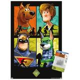 Scooby- Doo: Scoob! - Grid Wall Poster with Push Pins 14.725 x 22.375