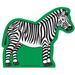 Creative Shapes Etc. Large Notepad -Zebra- Paper Writing Pad for Notes Classrooms and More