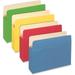 Pendaflex 3-1/2 Expansion Colored File Pockets Letter - 8 1/2 x 11 Sheet Size - 875 Sheet Capacity - 3 1/2 Expansion - Top Tab Location - Tyvek Card Stock - Assorted - 4.80 lb - Recycled - 25 / B