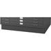 Safco Closed Low Base in Black (Fits 4986 and 4996 Flat File Cabinets)