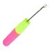 Plastic Handle Weaving Needles Metal Latch Crochet Hook Beginner Specialist Knitting Tools