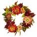 Nearly Natural Plastic Wreath 22 (Assorted Colors)