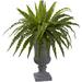 Nearly Natural 30 Birds Nest Fern Artificial Plant with Urn Green