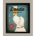White Labradoodle Brewing Co by Ryan Fowler; One 16x20in Black Framed Print