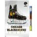 NHL Chicago Blackhawks - Drip Skate 21 Wall Poster 22.375 x 34